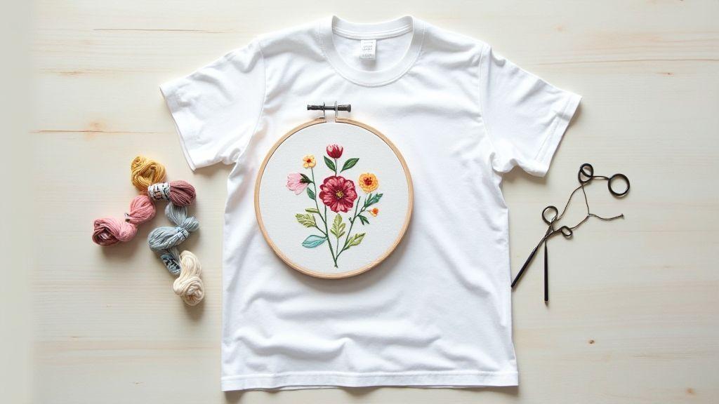 how-to-add-embroidery-to-a-plain-white-t-shirt