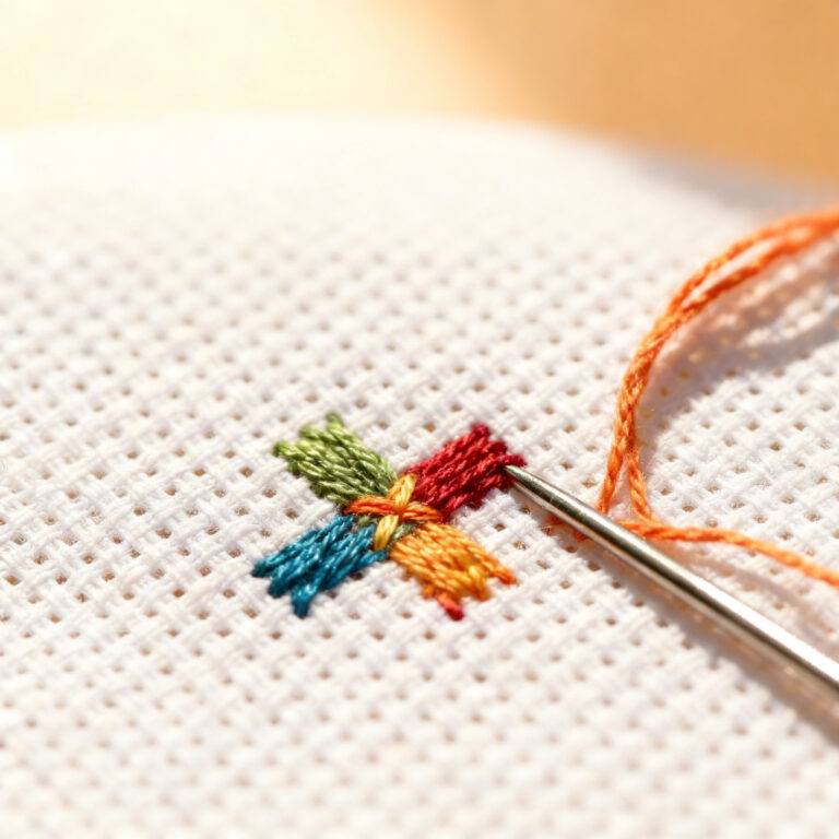Cross Stitch Basics: A Beginner’s Guide to the Iconic X Stitch